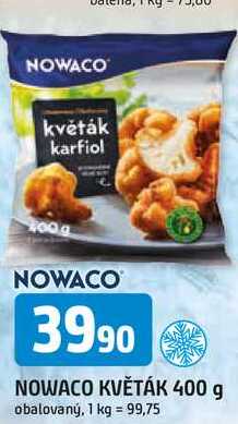 NOWACO KVĚTÁK 400 g obalovaný