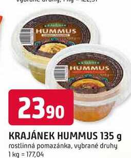 KRAJÁNEK HUMMUS 135 g