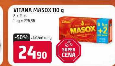 VITANA MASOX 110 g 8+2 ks 