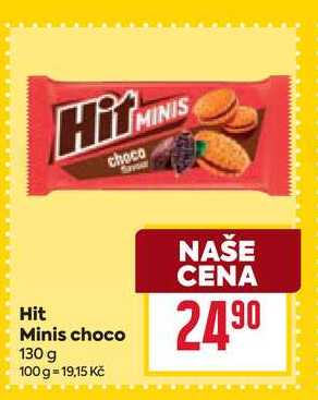 Hit Minis choco 130 g