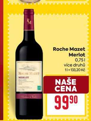 Roche Mazet Merlot 0,75l