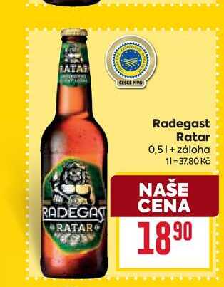 Radegast Ratar 0,5l