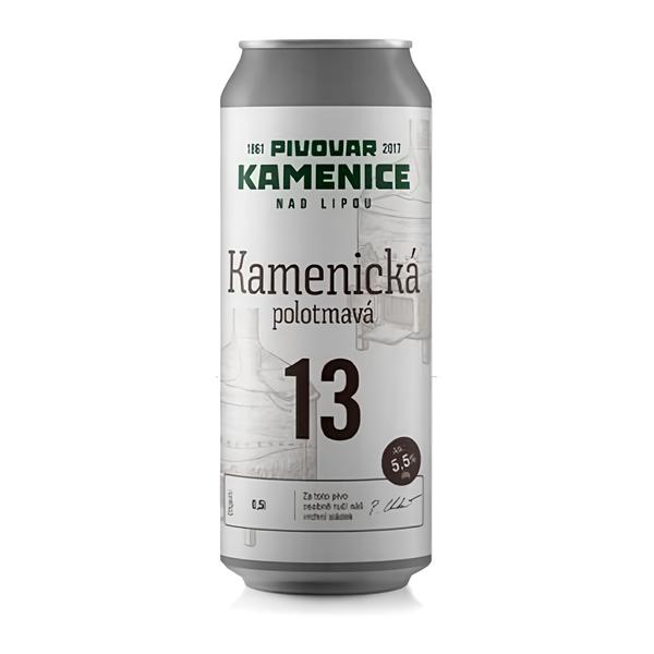 Pivovar Kamenice nad Lipou 13° plech