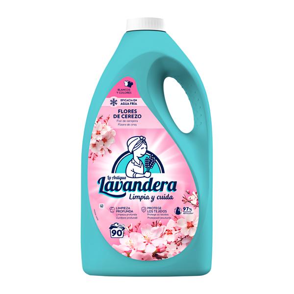 Lavandera Prací gel Třešňové květy, 4,5 l