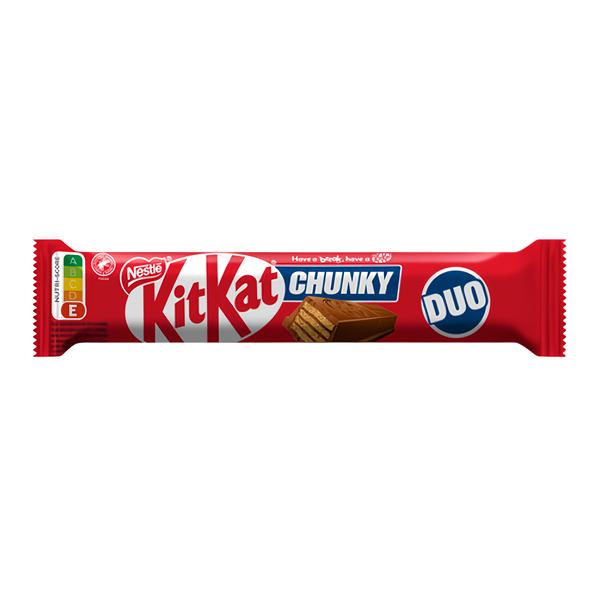 Nestlé KitKat Chunky Duo, čokoládová tyčinka s oplatkou a kakaovou náplní