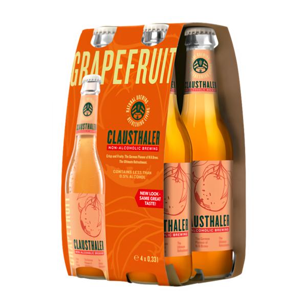 Clausthaler Grapefruit 4x330ml