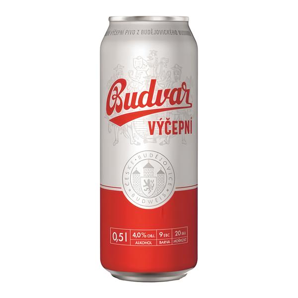 Budějovický Budvar světlé výčepní, plech
