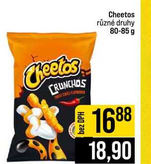 Cheetos různé druhy 80-85 g  