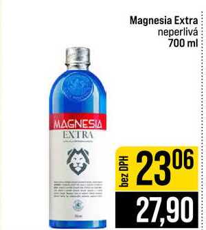 Magnesia Extra neperlivá 700 ml 