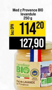 Med z Provence BIO levandule 250 g