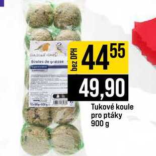 Tukové koule pro ptáky 900 g