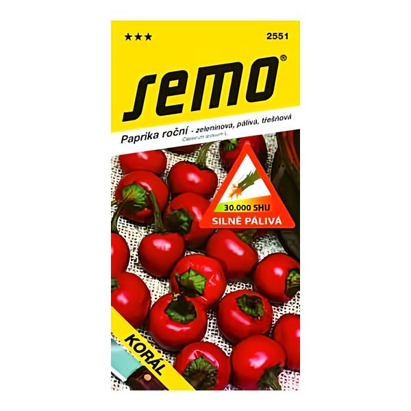 Semo Paprika roční Korál