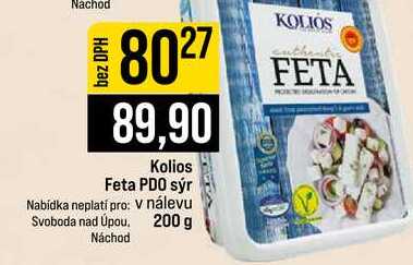 Kolios Feta PDO sýr 200g