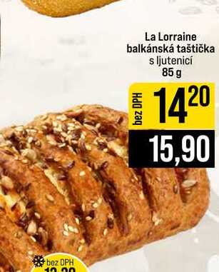 La Lorraine balkánská taštička s ljutenicí 85 g
