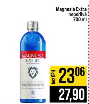 Magnesia Extra neperlivá 700 ml