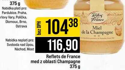 Reflets de France med z Champagne 375 g
