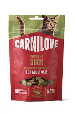 Carnilove Cat Crunchy Snack Duck Raspberries 50g