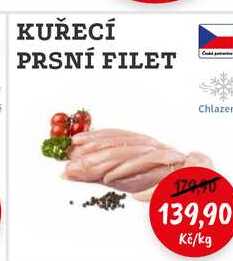 KUŘECÍ PRSNÍ FILET 1kg