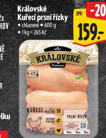  Královské Kuřecí prsní řízky 