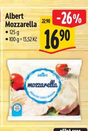Albert Mozzarella 125 g
