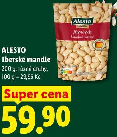 ALESTO Iberské mandle, 200 g 