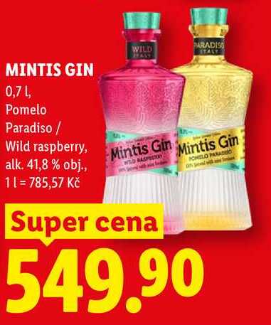 MINTIS GIN, 0,7 1