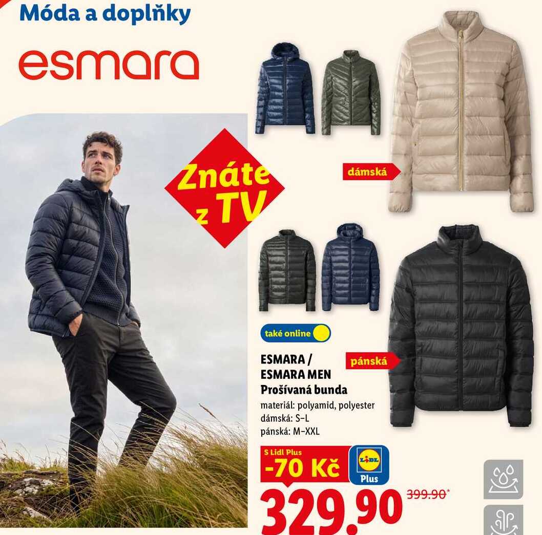 ESMARA/ ESMARA MEN Prošívaná bunda