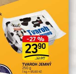 TVAROH JEMNÝ 250 g