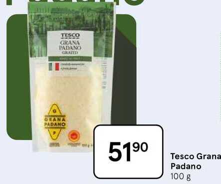 Tesco Grana Padano, 100 g