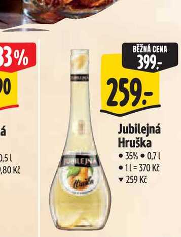 Jubilejná Hruška 35% 0,71