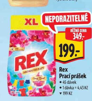 Rex Prací prášek 45 dávek