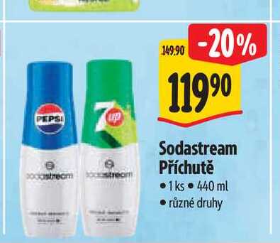 Sodastream Příchutě 440 ml