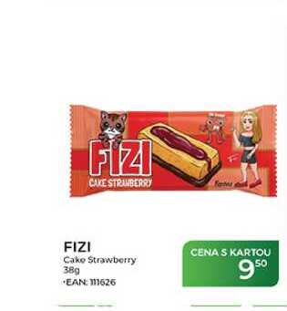 FIZI Cake Strawberry 38g