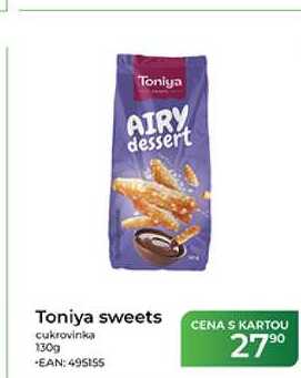 Toniya sweets cukrovinka 130g