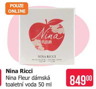 Nina Ricci Nina Fleur dámská toaletní voda 50 ml
