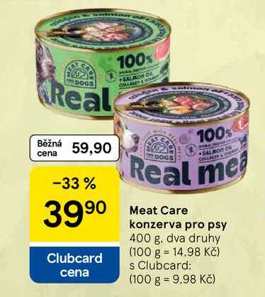 Meat Care konzerva pro psy, 400 g