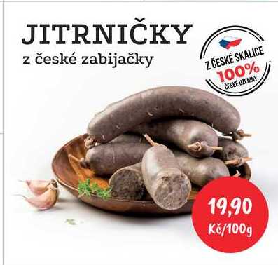 JITRNIČKY z české zabijačky 100g 