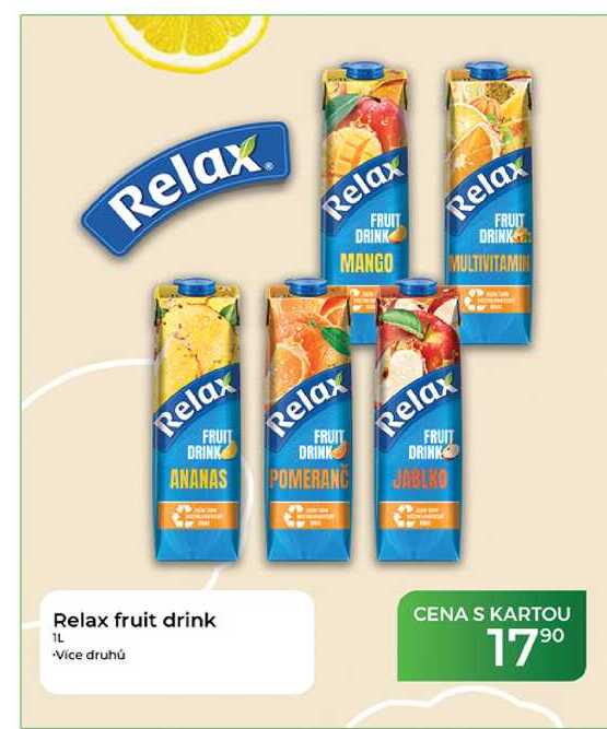 Relax fruit drink 1L