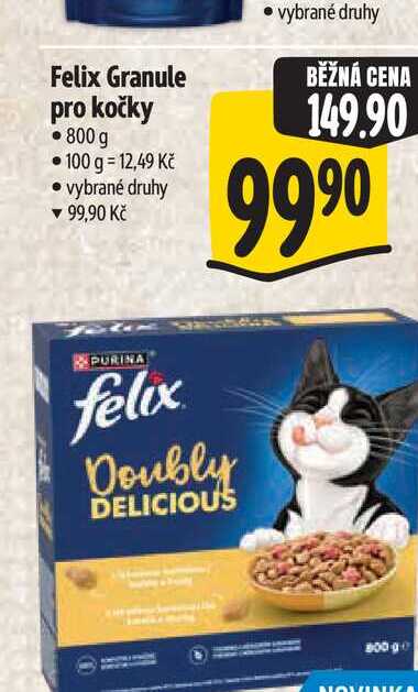Felix Granule pro kočky 800 g