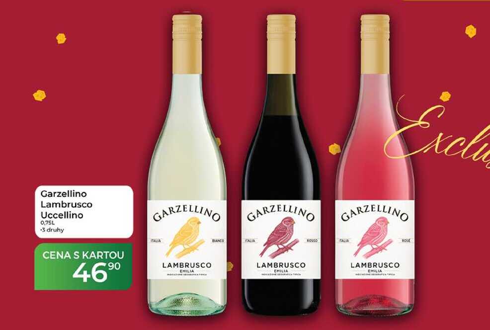 Garzellino Lambrusco Uccellino 0,75L
