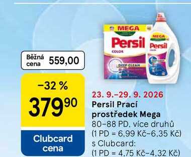 Persil Prací prostředek Mega, 80-88 PD