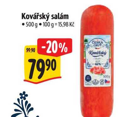 Kovářský salám 500 g