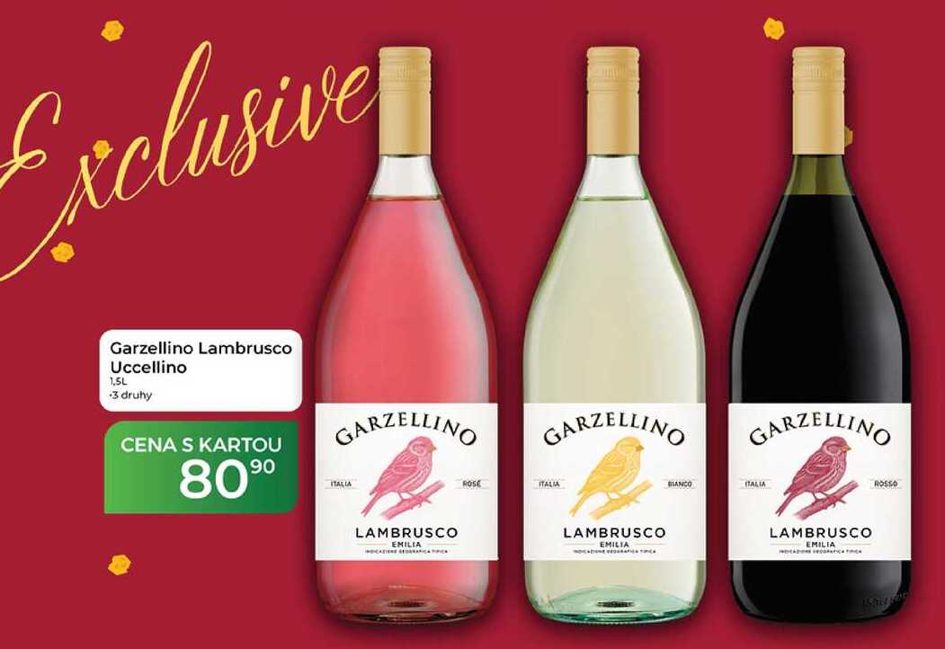 Garzellino Lambrusco Uccellino 1,5L