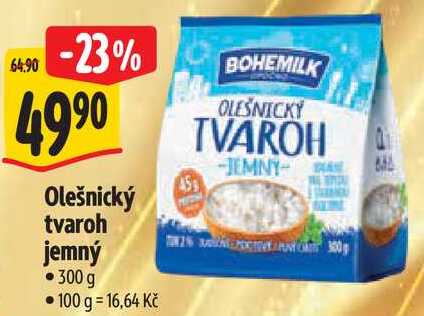 Olešnický tvaroh jemný, 300 g