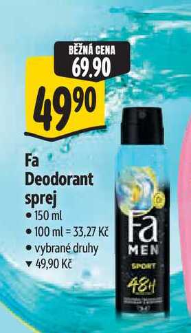 Fa Deodorant sprej 150 ml