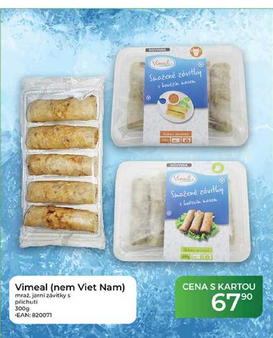 Vimeal (nem Viet Nam) mraž. jarní závitky s příchuti 300g