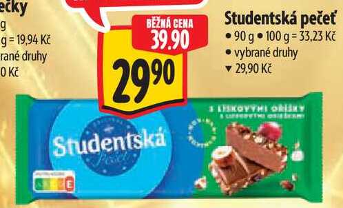 Studentská pečeť, .90 g
