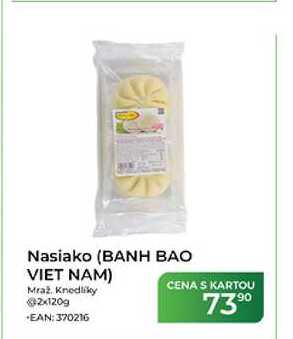 Nasiako (BANH BAO VIỆT NAM) Mraž. Knedlíky @2x120g