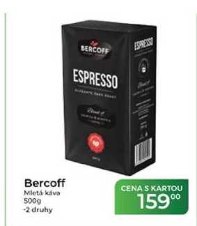 Bercoff Mletá káva 500g