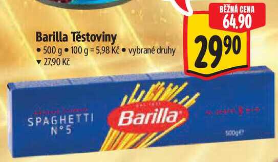 Barilla Těstoviny, 500 g